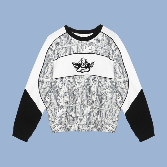 BOYS LIE - SNOWED IN CAMO THERMAL PANEL KARA CREW