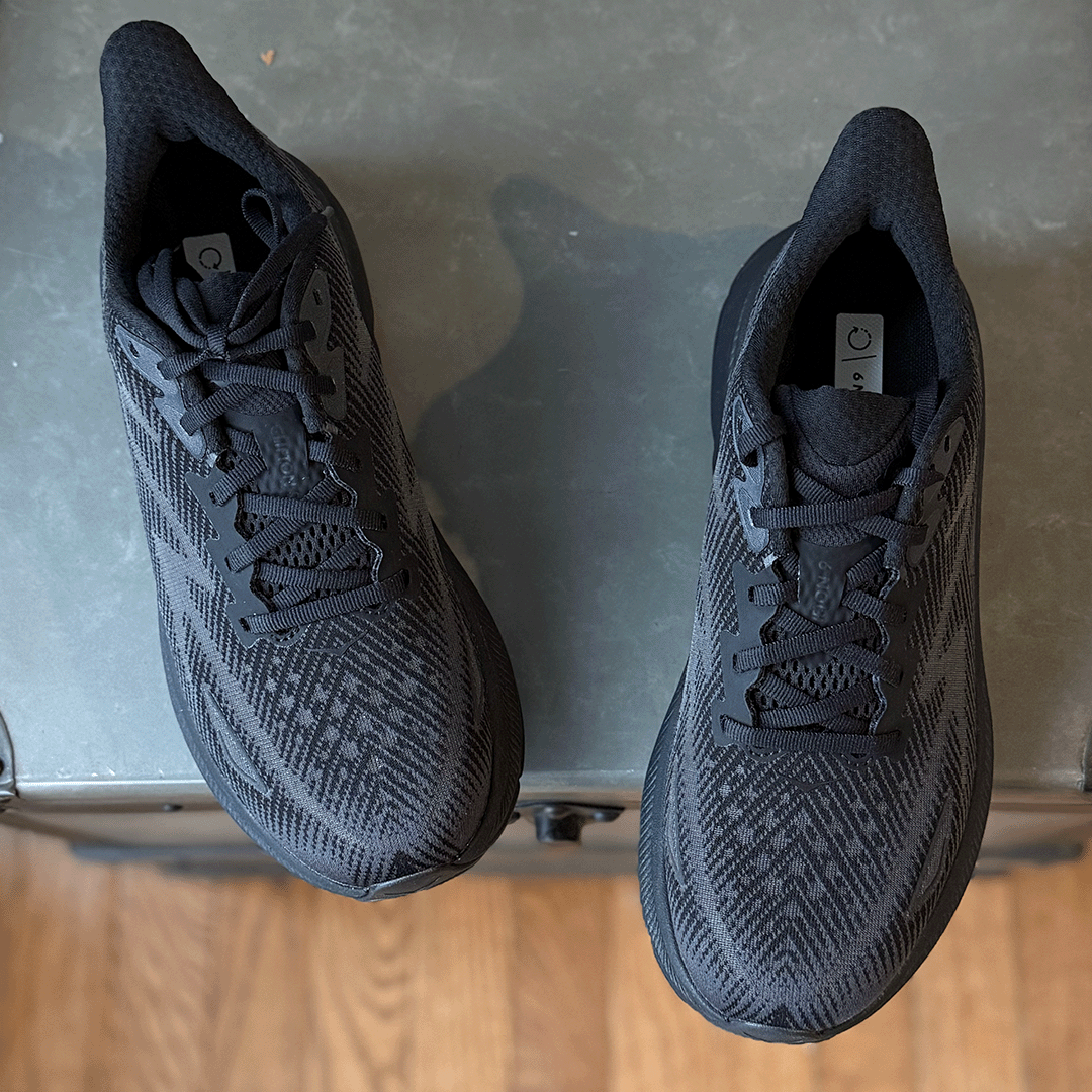 Hoka One One Clifton 9 Triple Black Women's