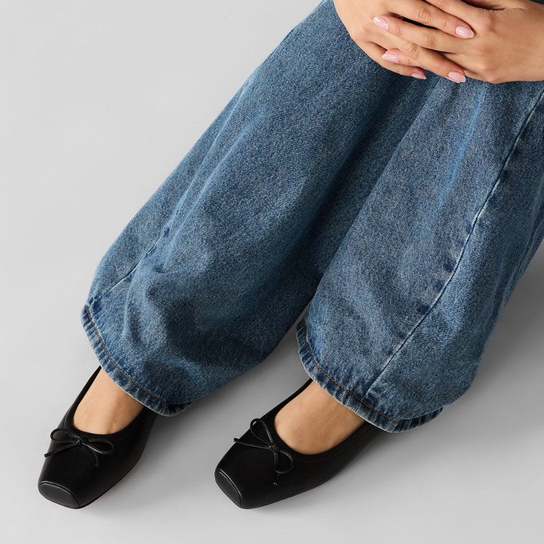Eleve Black Ballet Flat