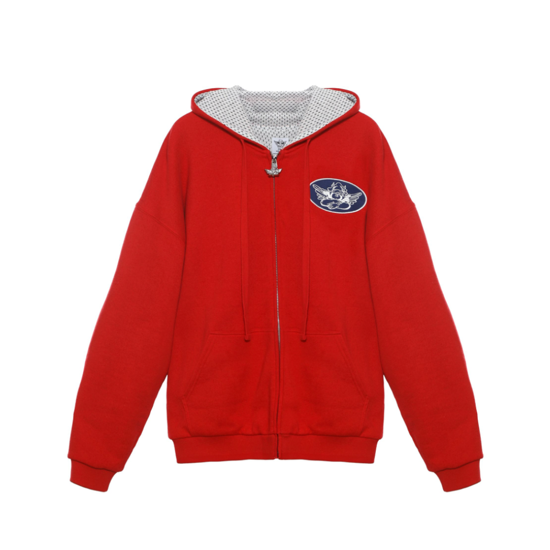 BOYS LIE - RED FLAGS HARLEY ZIP HOODIE