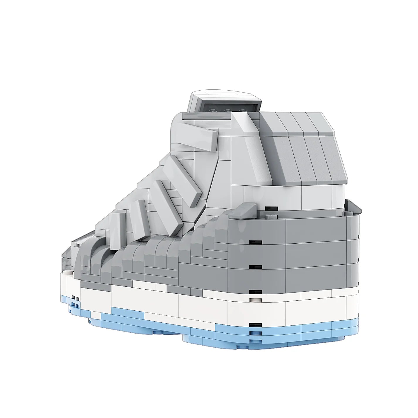 Sneaker Bricks Jordan 11 Cool Grey Mini Figure
