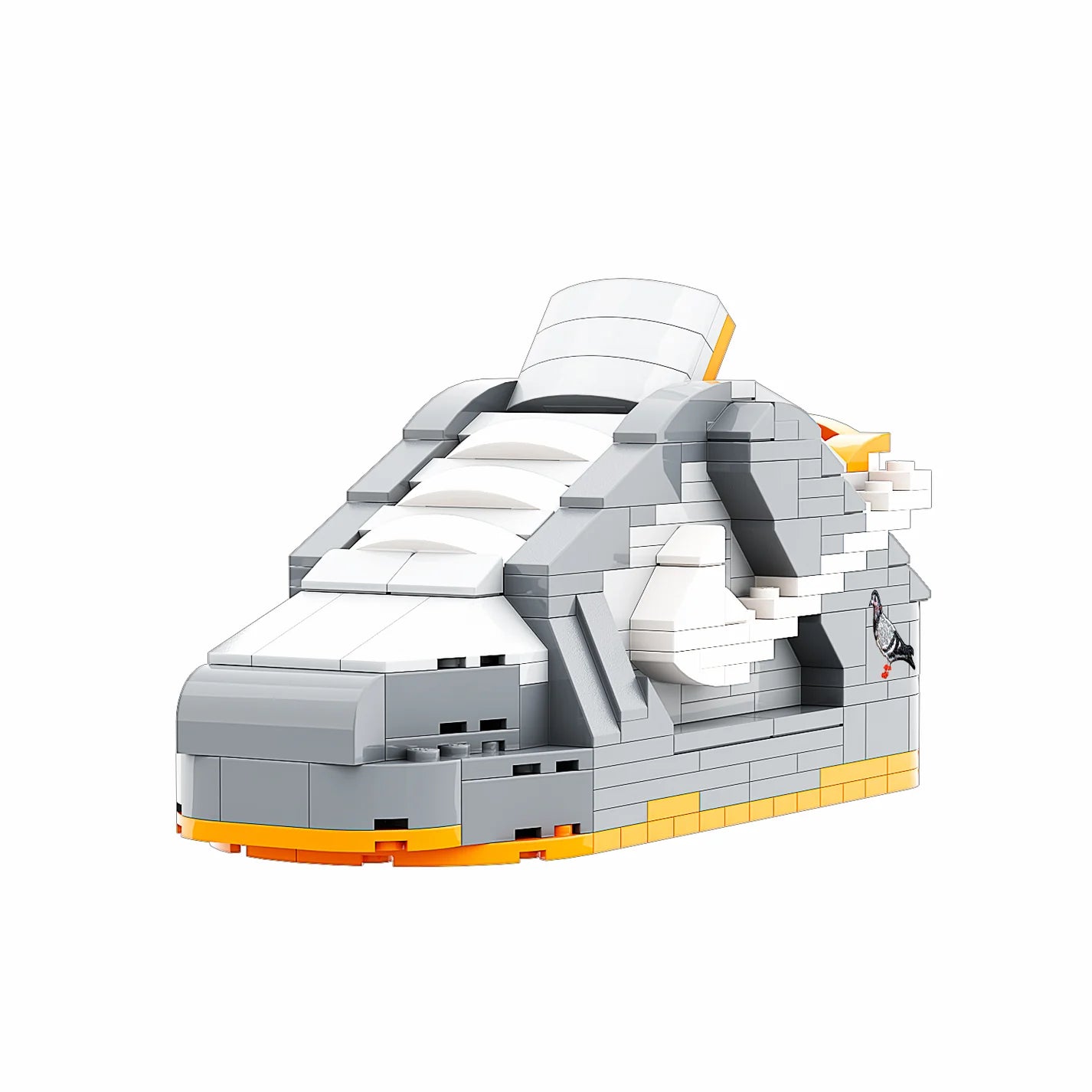 Sneaker Bricks Nike Dunk Low SB Pigeon Mini Figure