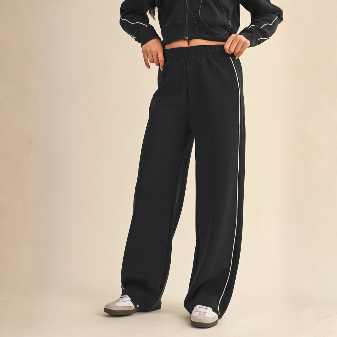 Maya Super Soft Track Pant – Black