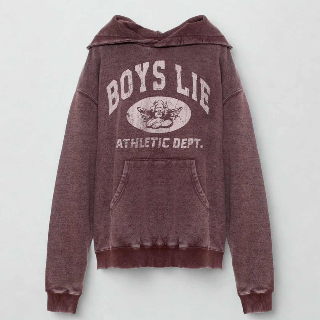 BOYS LIE - BOYS LIE ATHLETICS RACER HOODIE