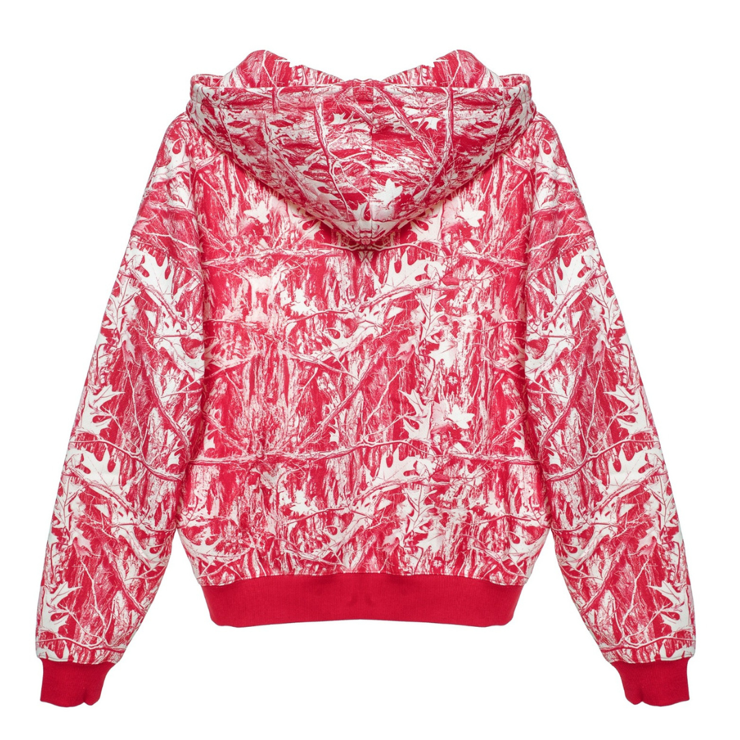 BOYS LIE – RED MANHUNT RACER HOODIE
