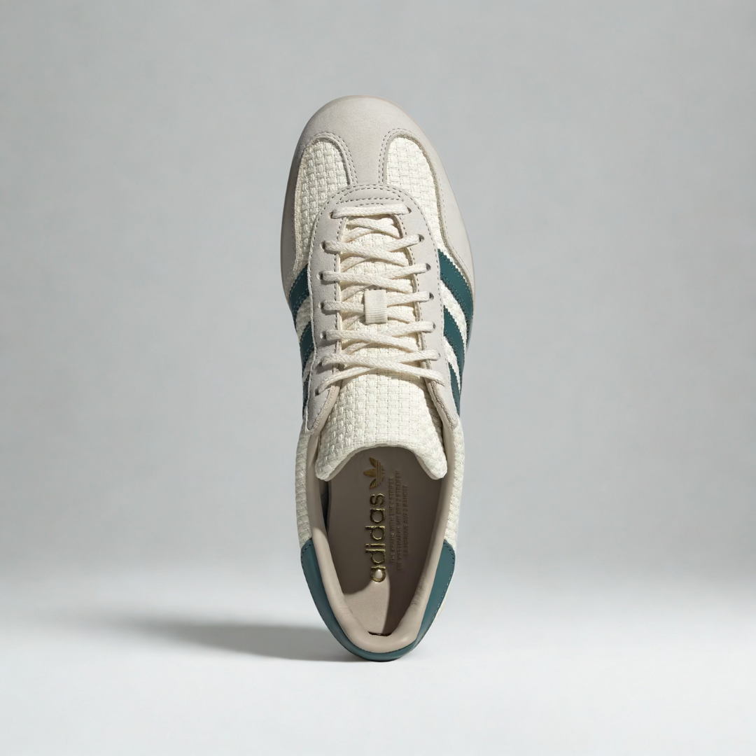 adidas Gazelle Indoor 'Cotton Weave Pack – Cream Preloved Teal'