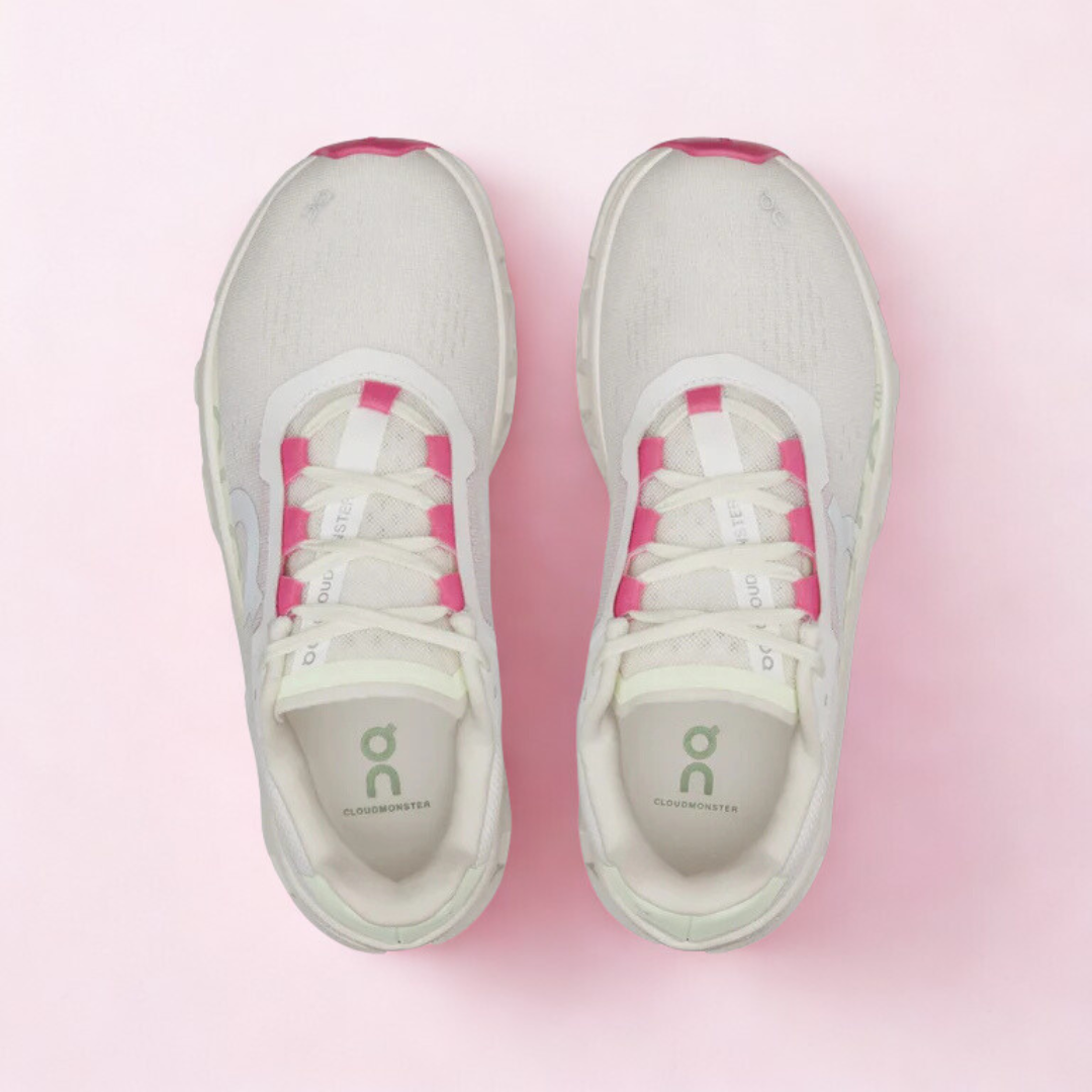 On Running Cloudmonster White Lima Women's