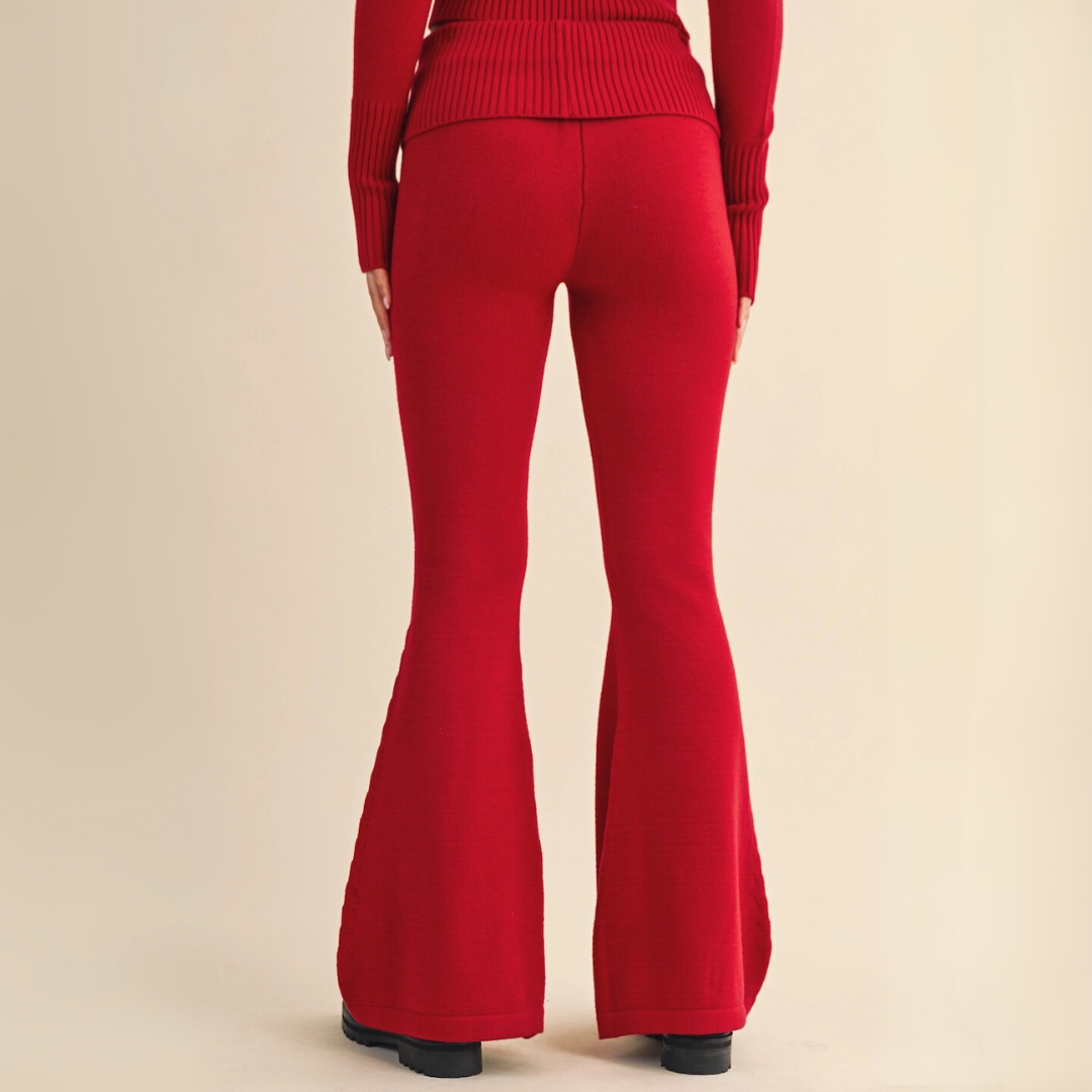 Nova Yoga Pants: Cherry