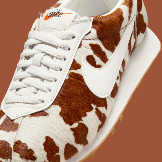 Nike LD-1000 Cow Print Phantom Safety Orange Women's