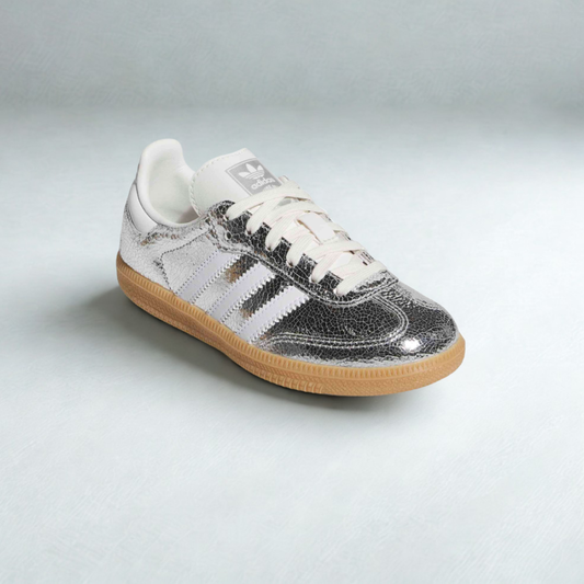 Adidas Samba Silver Metallic Toddler