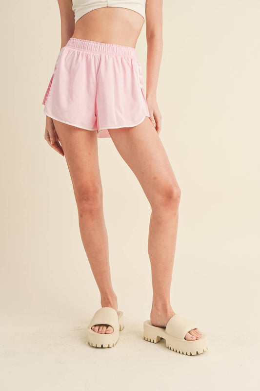 Sara On Point Shorts: Pink