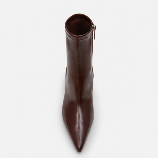Tashey Burgundy Leather Boots