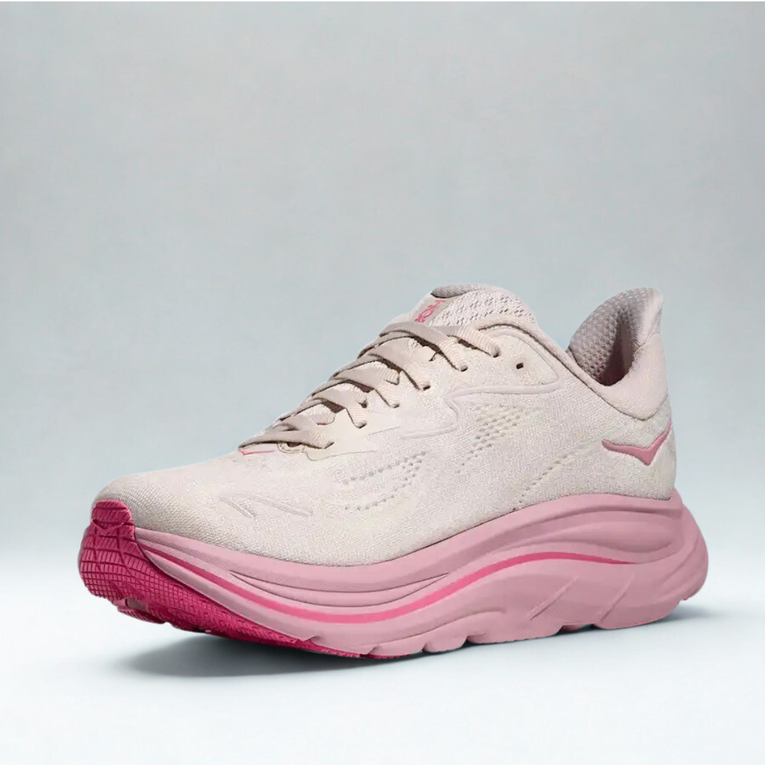 Hoka One One Clifton 10 Rose Cream Dried Rose Women's