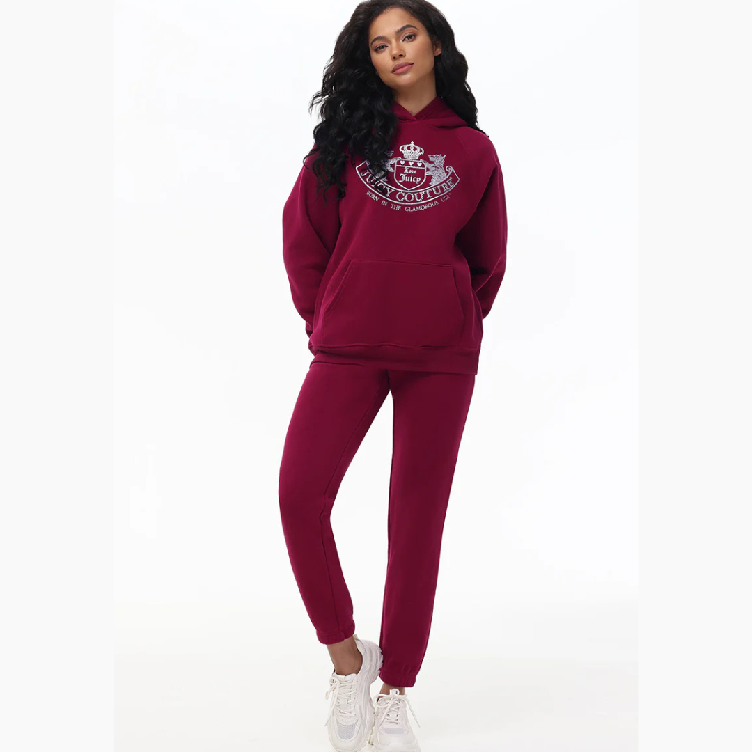 Juicy Couture - Oversized Fleece Scottie Dog Hoodie