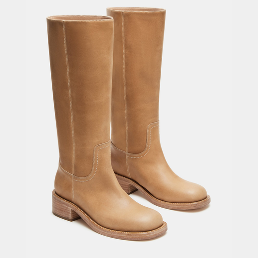 Riggs Banana Leather Boots