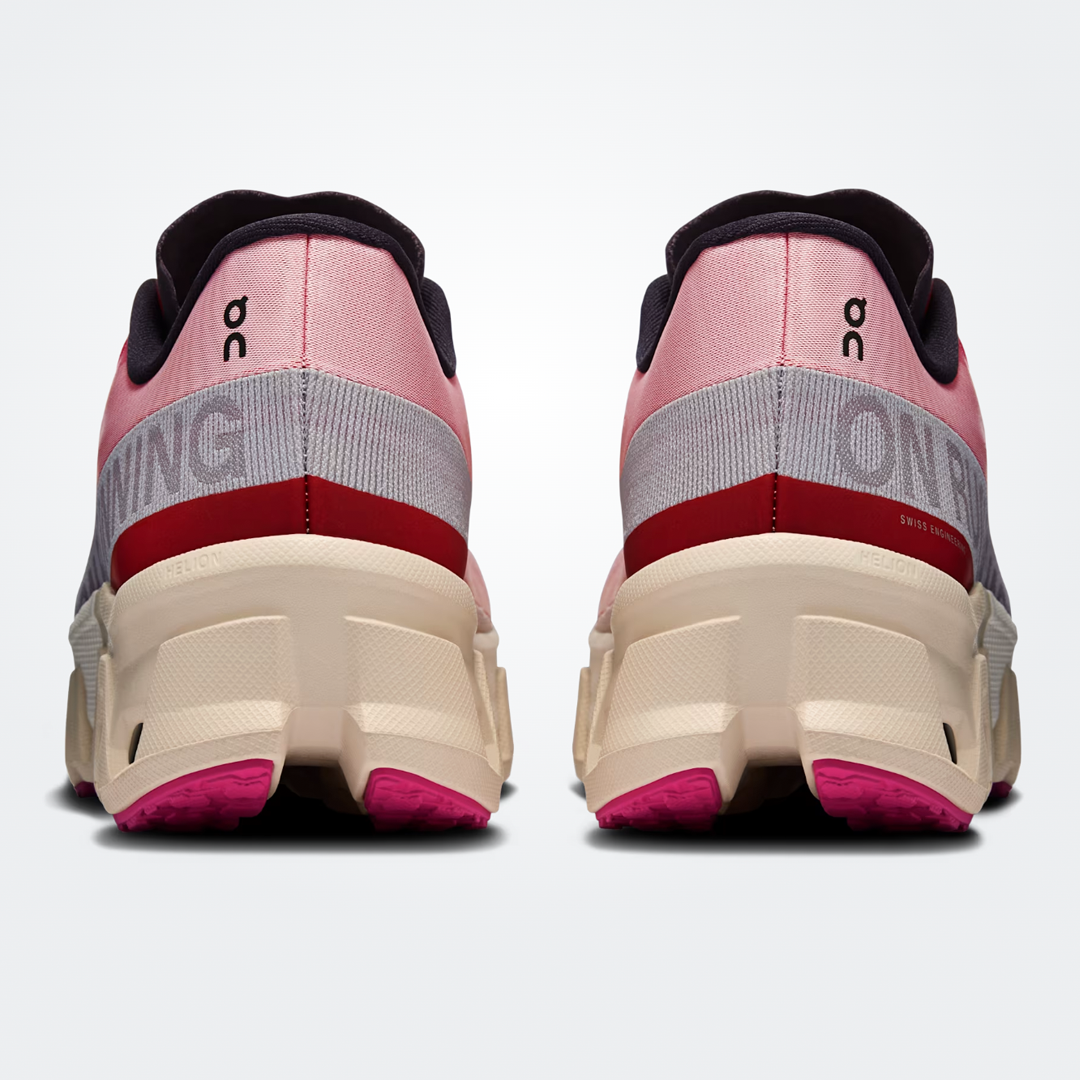 On Running Cloudmonster Hyper Red Cream Women's