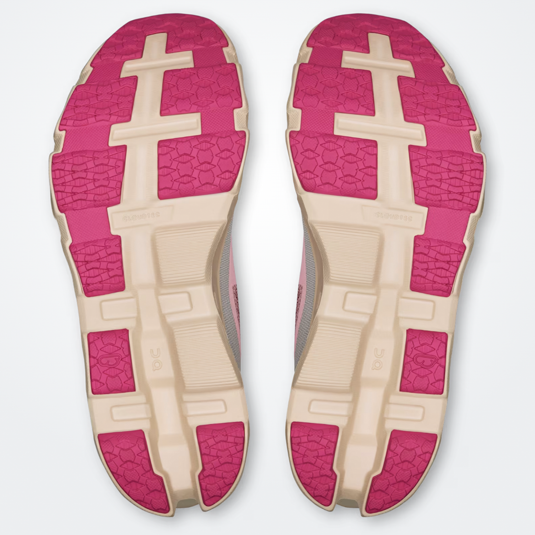 On Running Cloudmonster Hyper Red Cream Women's
