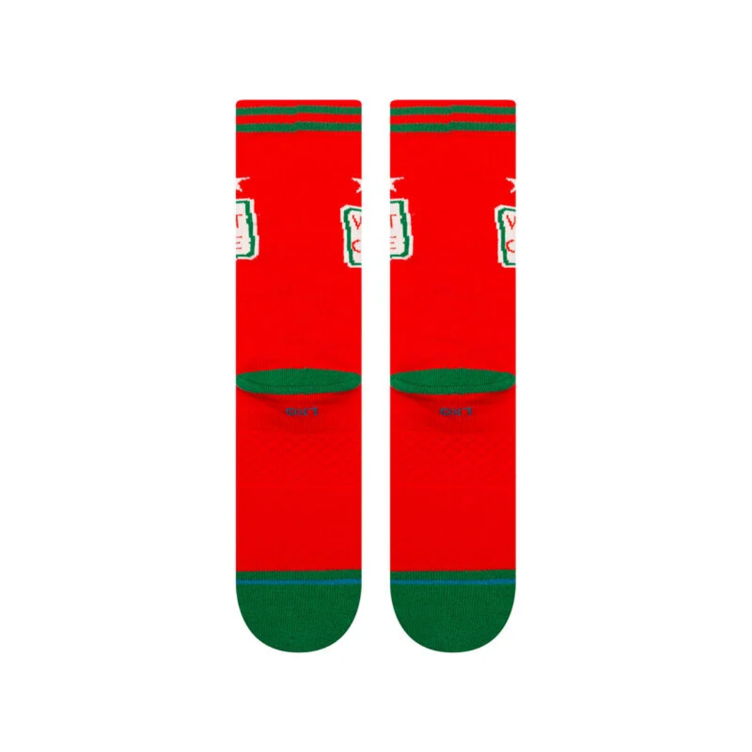 STANCE - Worlds Best Elf Crew - Red