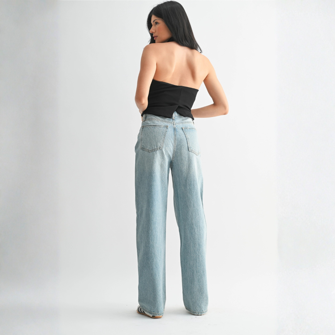 Mia High Waisted Boyfriend Jean