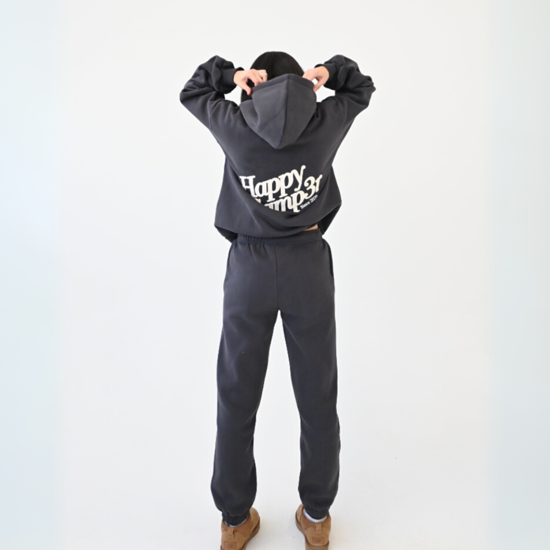 Happy Camp3r - Puff Core Jogger: Charcoal