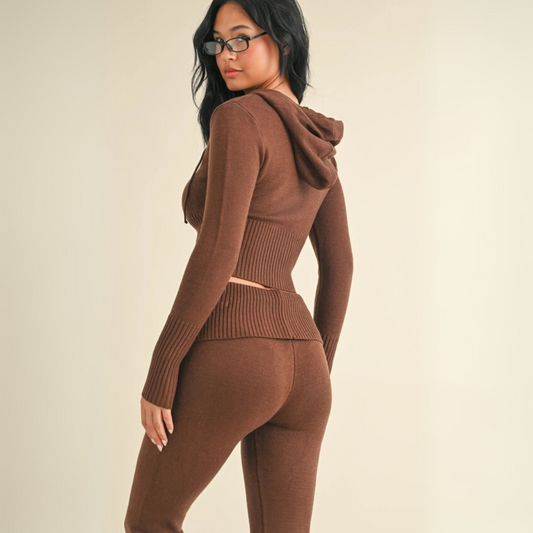 Nova Yoga Pants: Chocolate