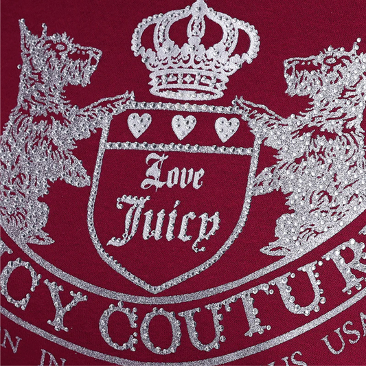 Juicy Couture - Oversized Fleece Scottie Dog Hoodie