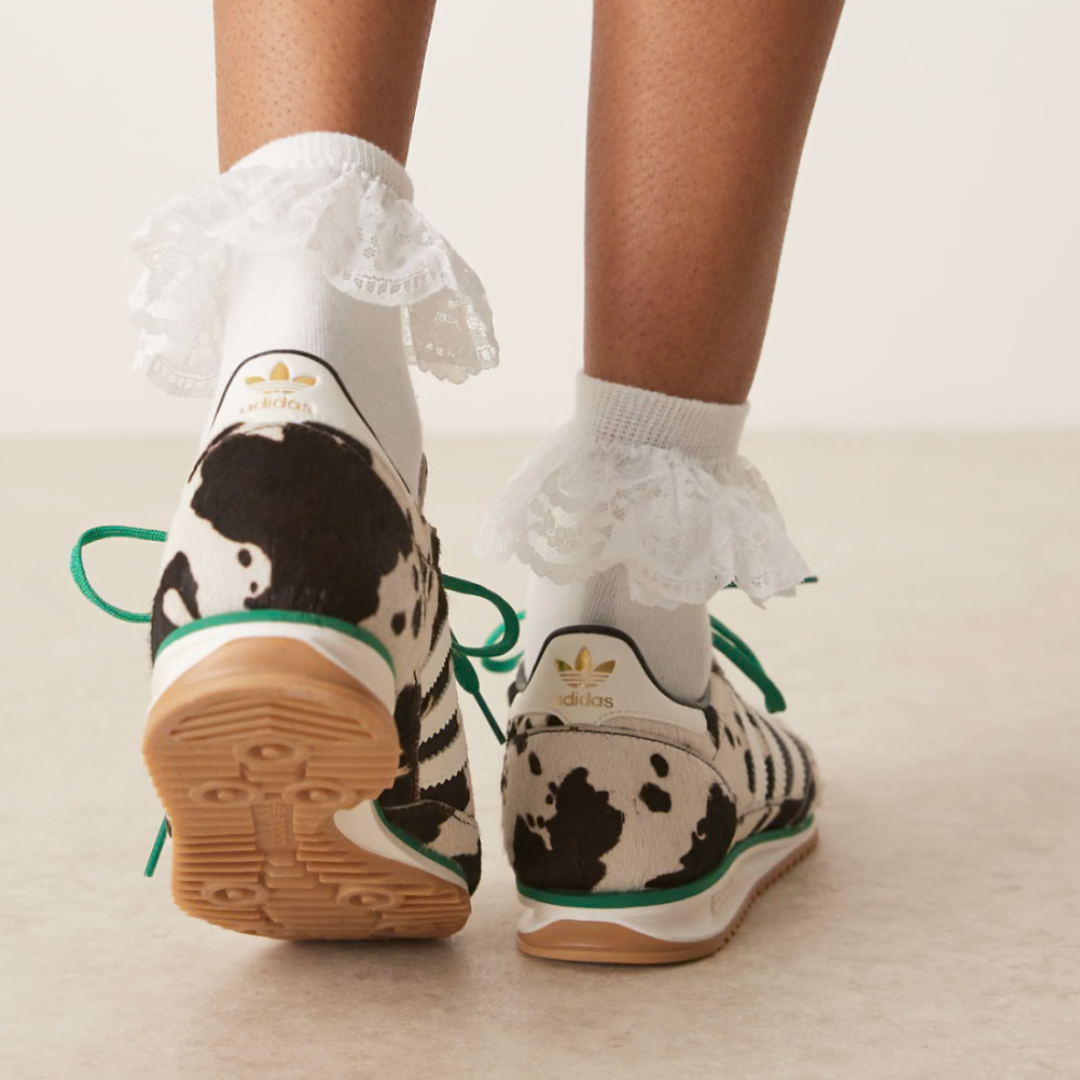 adidas SL 72 OG Cow Print Black White Women's