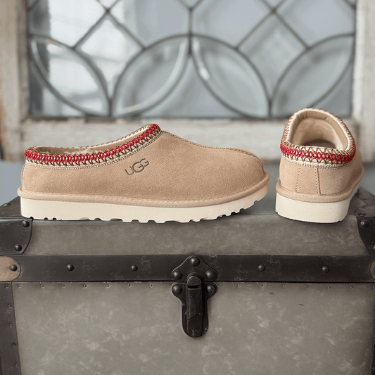 UGG Tasman Slipper Sand Dark Cherry Women's