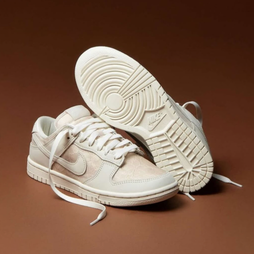 Nike Dunk Low Lace Soft Pearl Women's