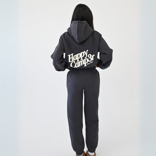 Happy Camp3r - Puff Core Jogger: Charcoal