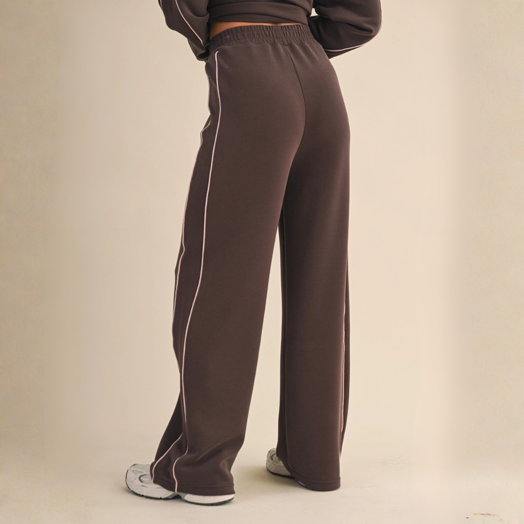 Maya Super Soft Track Pant – Chocolate
