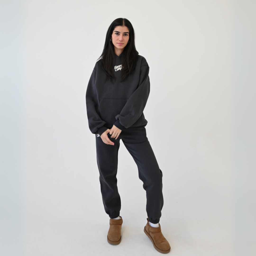 Happy Camp3r - Puff Core Jogger: Charcoal