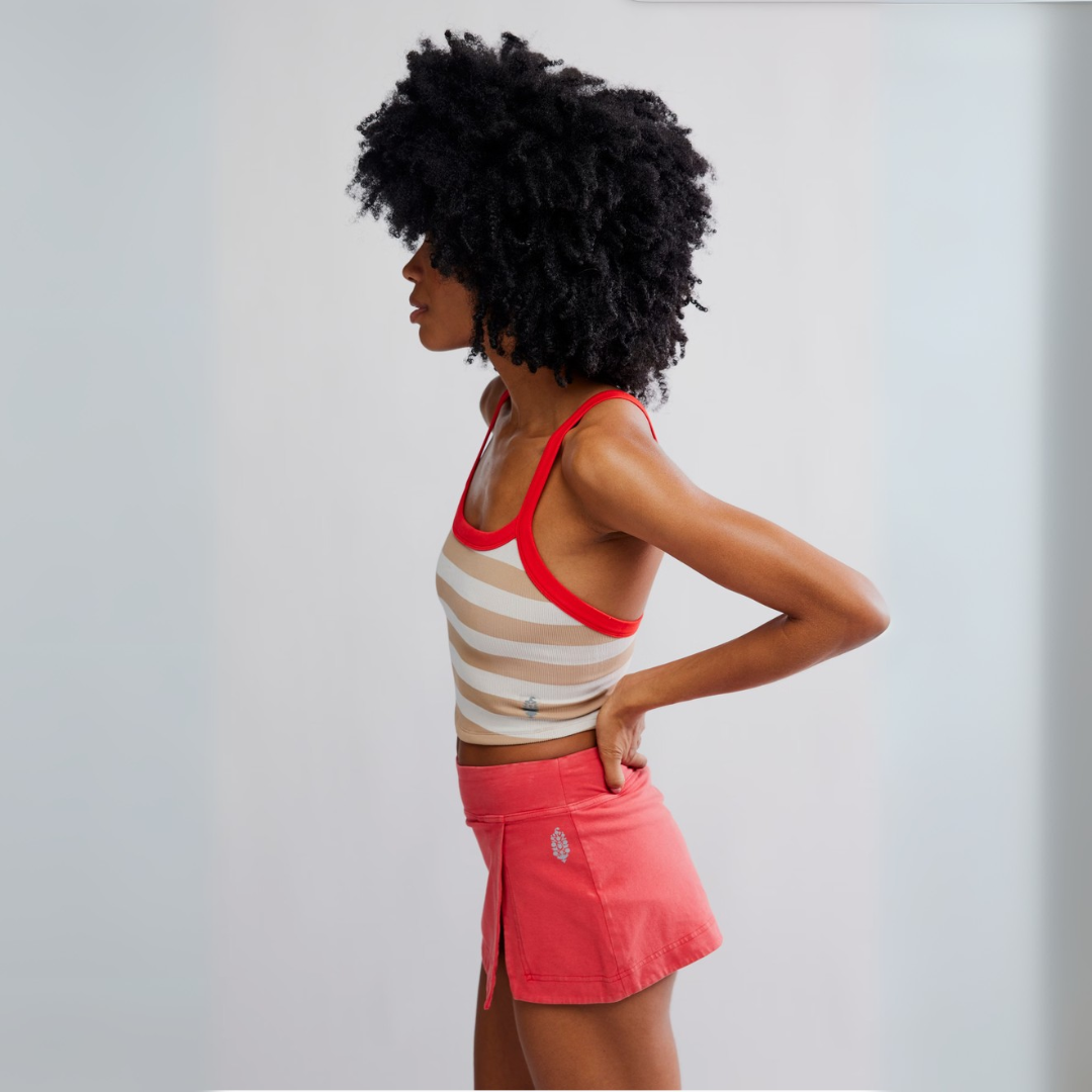FP Movement - All Clear Cami Striped: White Combo