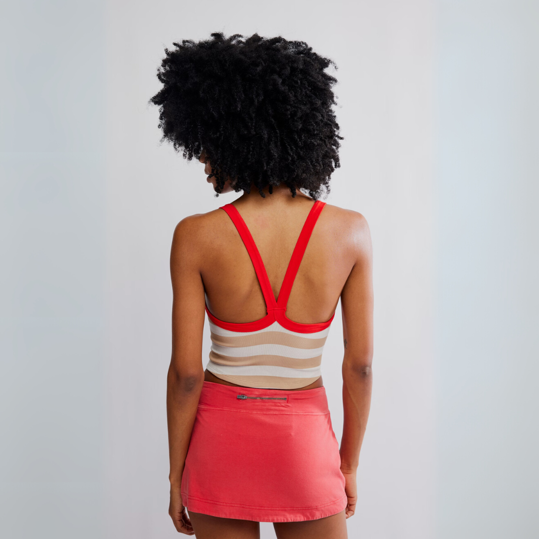 FP Movement - All Clear Cami Striped: White Combo