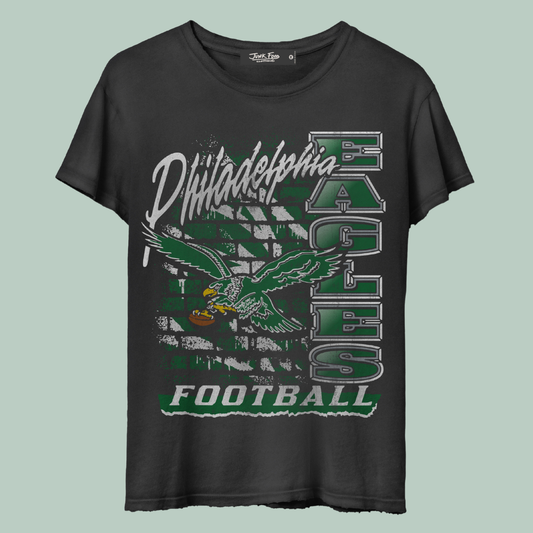 Eagles Brick Vintage Tee