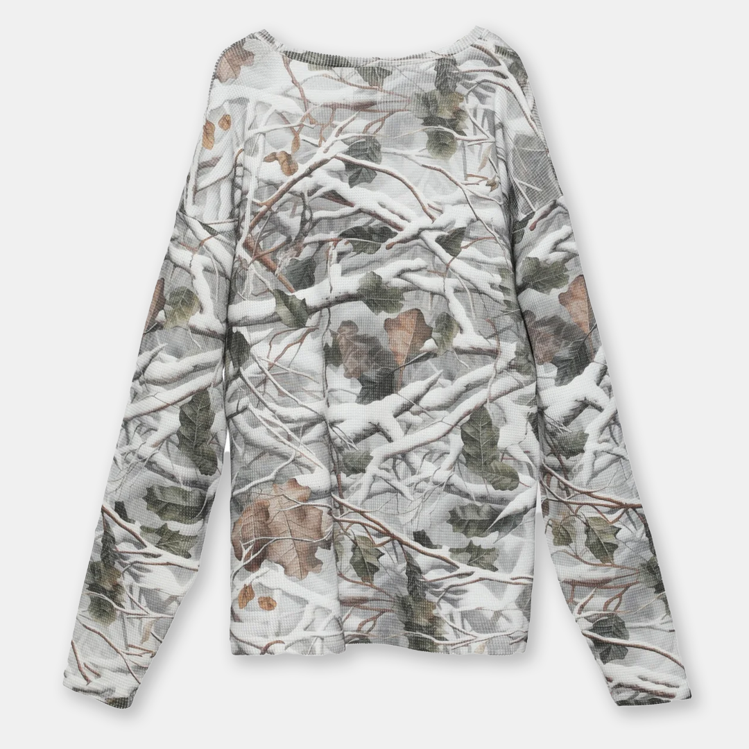 BOYS LIE - BREAKFAST BEERS THERMAL BOYFRIEND LONGSLEEVE