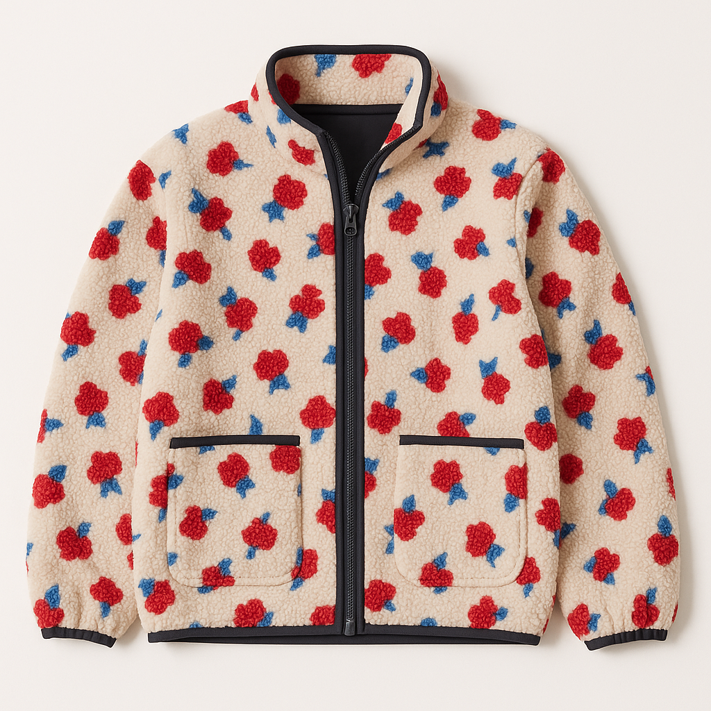 Mara Floral Sherpa Jacket