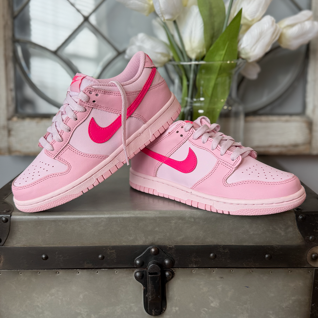 Nike Dunk Low Triple Pink – Lilac Blonde