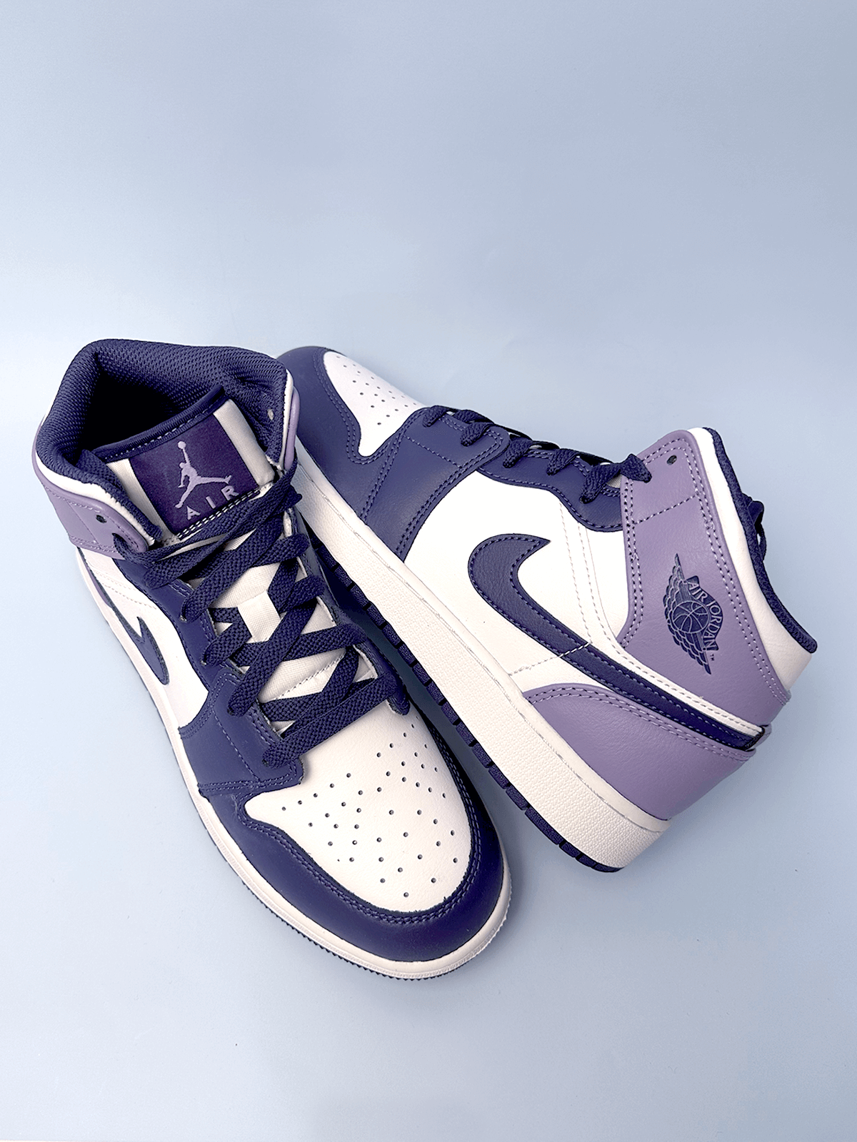 Jordan 1 Mid Sky J Purple