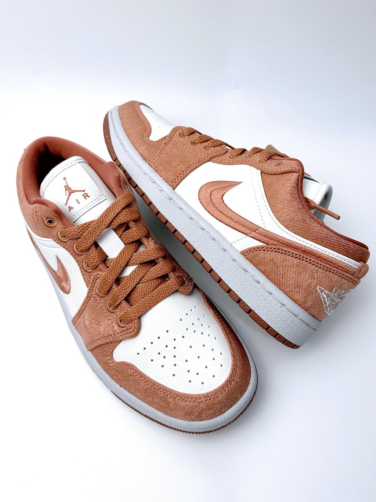 Jordan 1 Low SE Canvas Sky J Orange