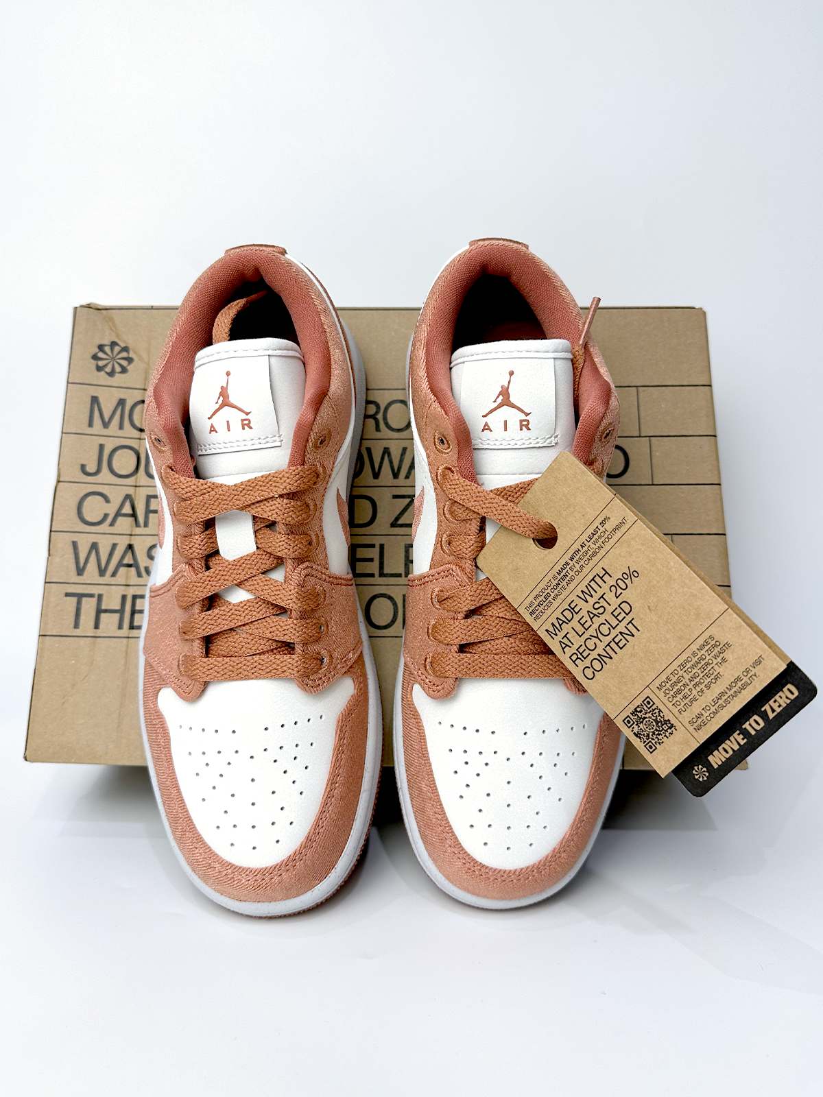 Jordan 1 Low SE Canvas Sky J Orange