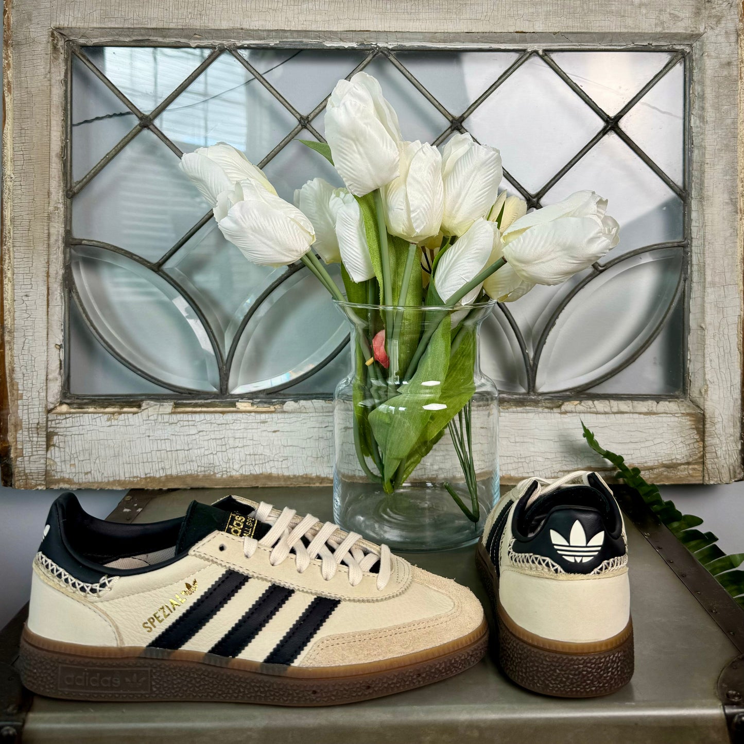 adidas Handball Spezial Wonder White Black Women's