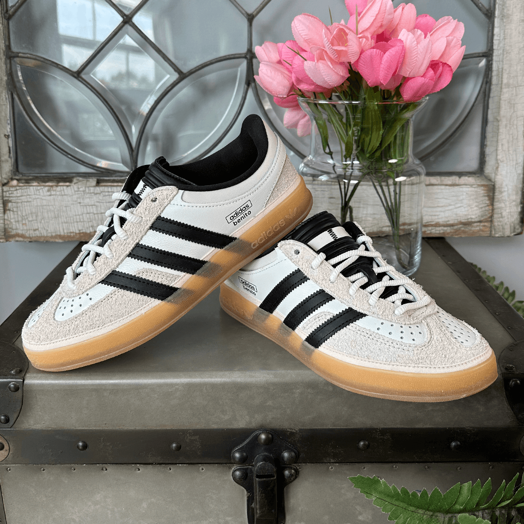 adidas Gazelle Indoor x Bad Bunny – Core White