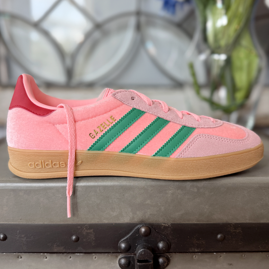 adidas Gazelle Indoor Pink Velvet Women's