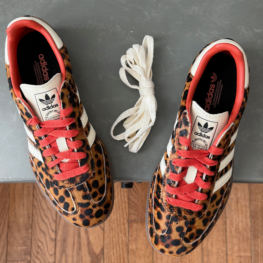adidas Samba OG Red Leopard Women's