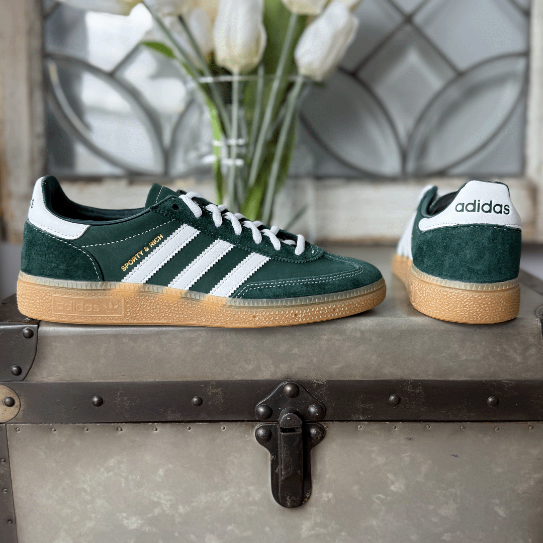 Adidas Handball Spezial Sporty and Rich Dark Green