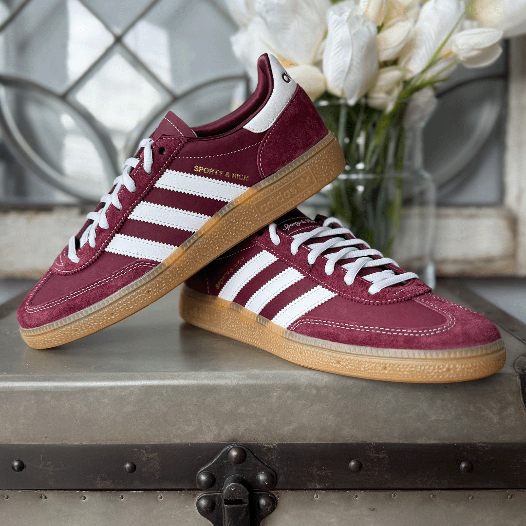 Adidas Handball Spezial Sporty and Rich Shawdow Red