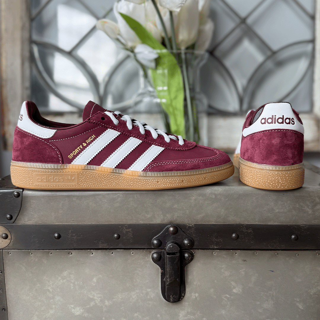 Adidas Handball Spezial Sporty and Rich Shawdow Red