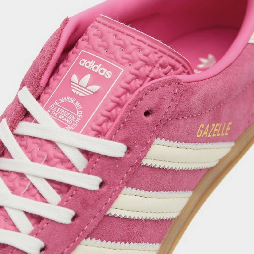 adidas Gazelle Indoor Pink White Women's