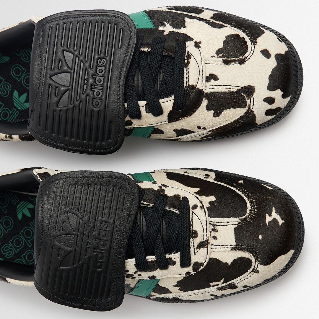 adidas Samba LT Cow Print Black White Women's